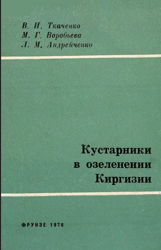 Кустарники в озеленении Киргизии